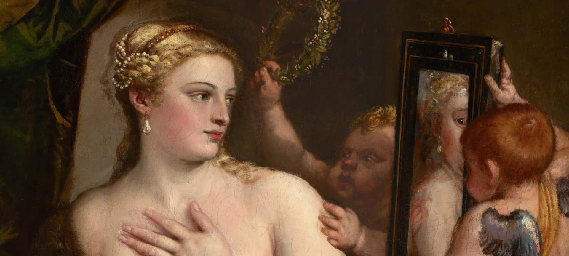 La Venere allo specchio di Tiziano Vecellio