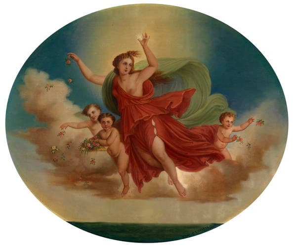 Emma Gaggiotti Richards, Aurora, firmata e datata 1861, olio su tela, 85 x 98,2 cm, Royal Collection Trust, Londra.