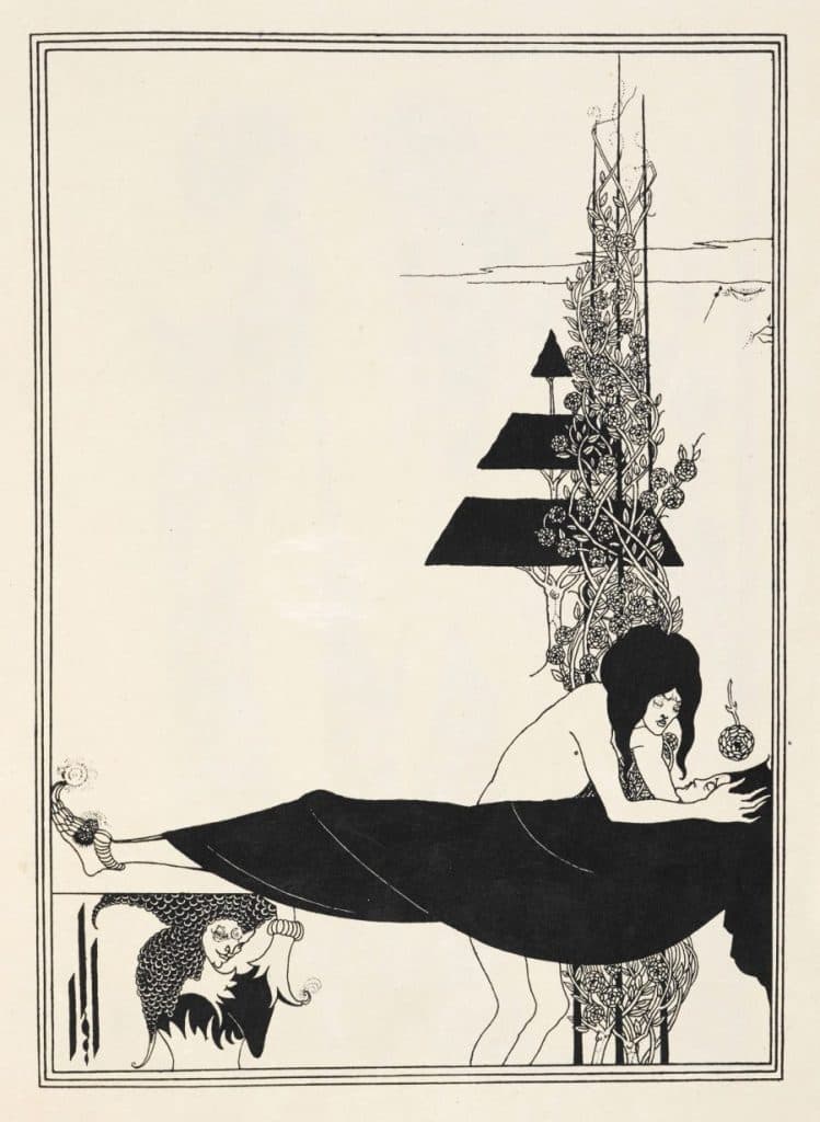 Aubrey Beardsley, Un lamento platonico da Salomé.