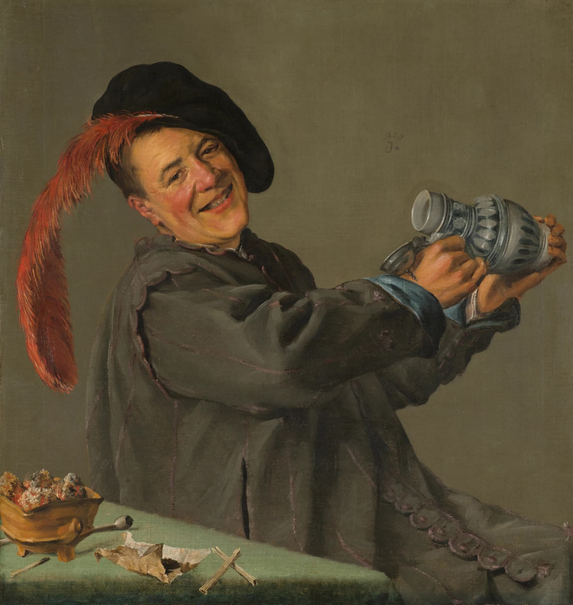 Judith Leyster, Allegro cappellino, 1629, olio su tela, 89 × 85 cm, Frans Hals Museum, Haarlem.