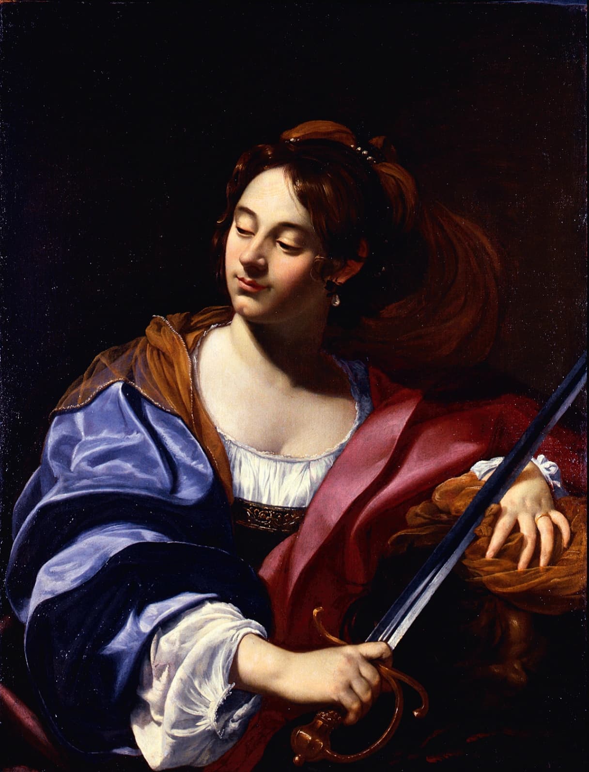 Virginia Vezzi, Giuditta e Oloferne, 1624-1626, olio su tela, 97,8 x 74,5 cm, Nantes, Musée des beaux-arts.