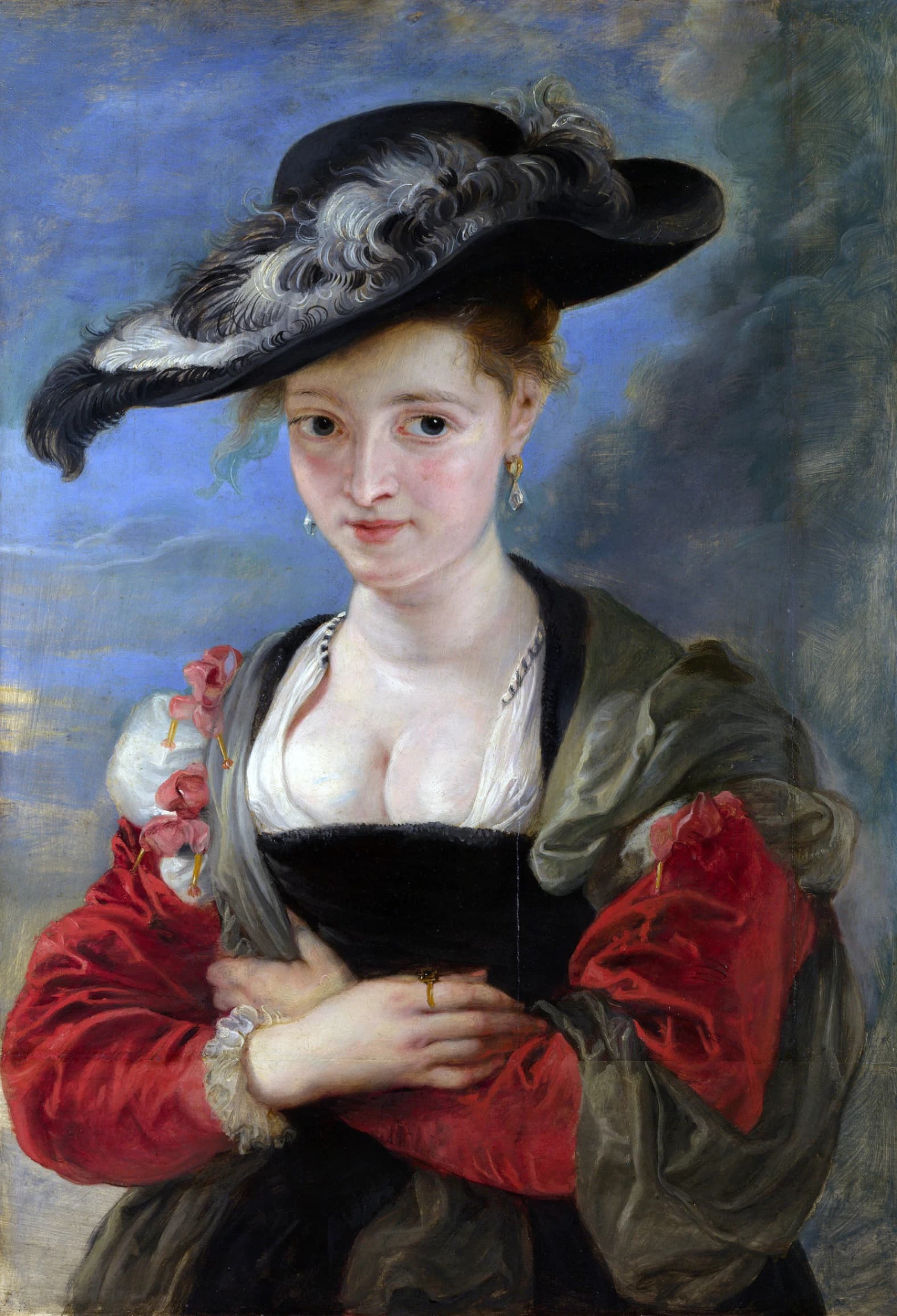 Peter Paul Rubens, Ritratto di Suzanne Fourment, 1622, olio su tavola, 59×74 cm, National Gallery, Londra.