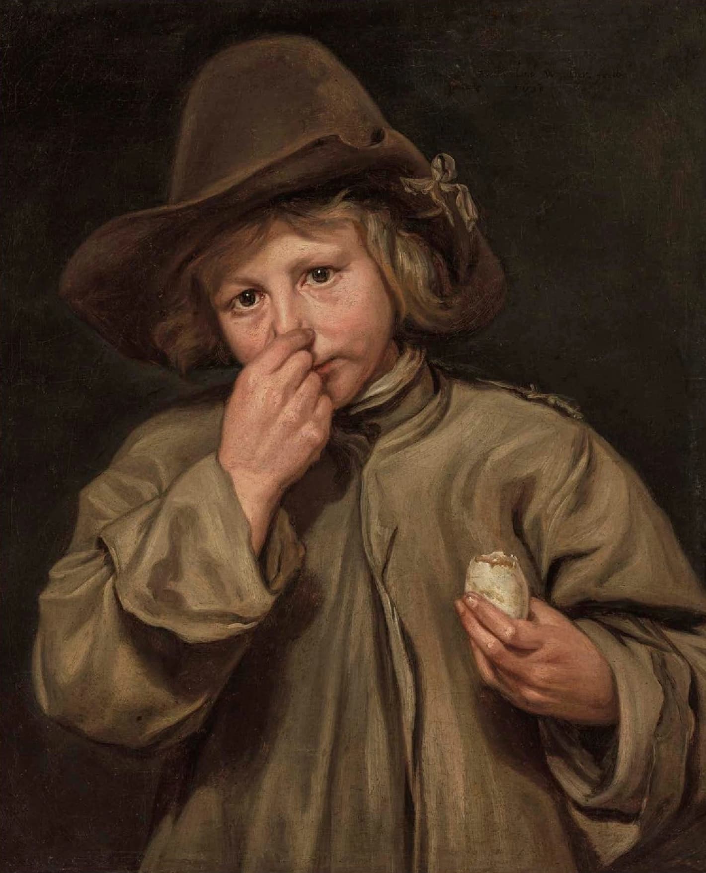 Michaelina Wautier, Odore, 1650, 69,5 x 61cm, Museum of Fine Arts, Boston.