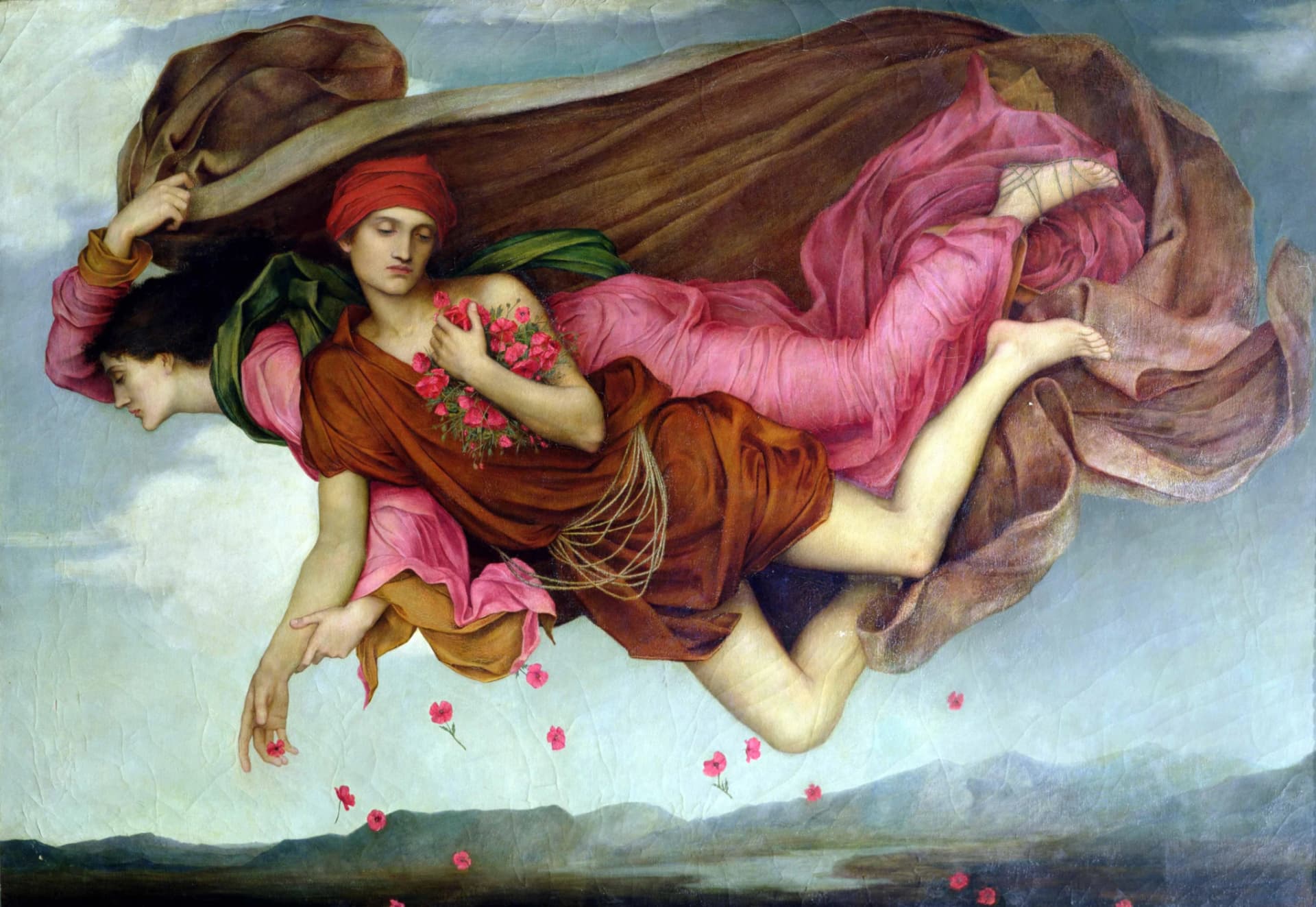 Evelyn De Morgan, La Notte e il Sonno, 1878, olio su tela, De Morgan Collection, Barnsley. © Trustees of the De Morgan Foundation