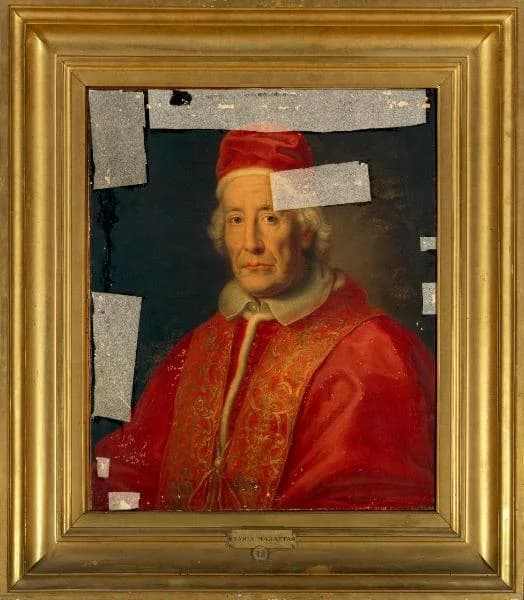 Autore ignoto (tradizionalmente attribuito a Faustina Maratta), Ritratto di Clemente XII, post 1740 e ante 1760, Pinacoteca Ambrosiana, Milano.
