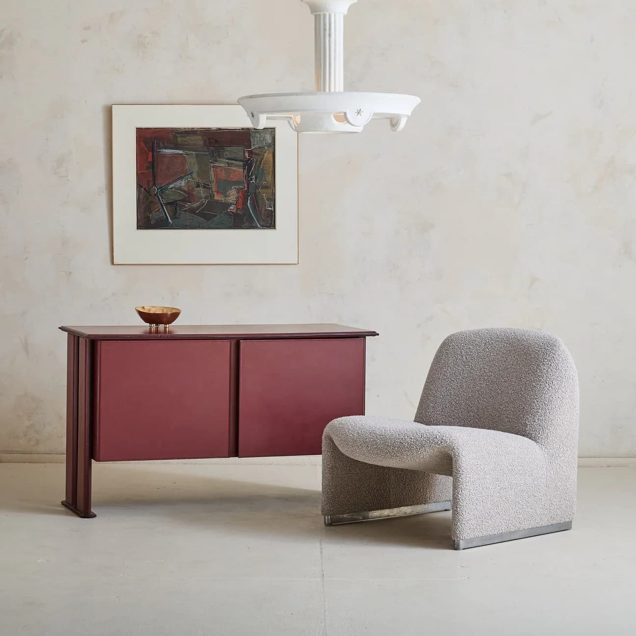 La sedia Alky di Giancarlo PIretti per Castelli, 1969.