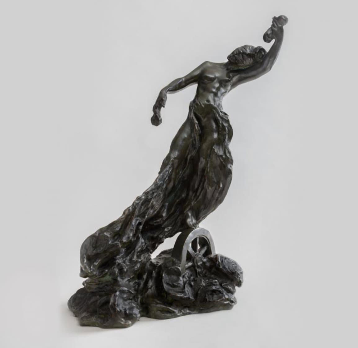 Camille Claudel, La Fortuna, 1902-1905, bronzo, 47,4 x 35,5 x 24,7 cm, Museo Camille Claudel © Marco Illuminati