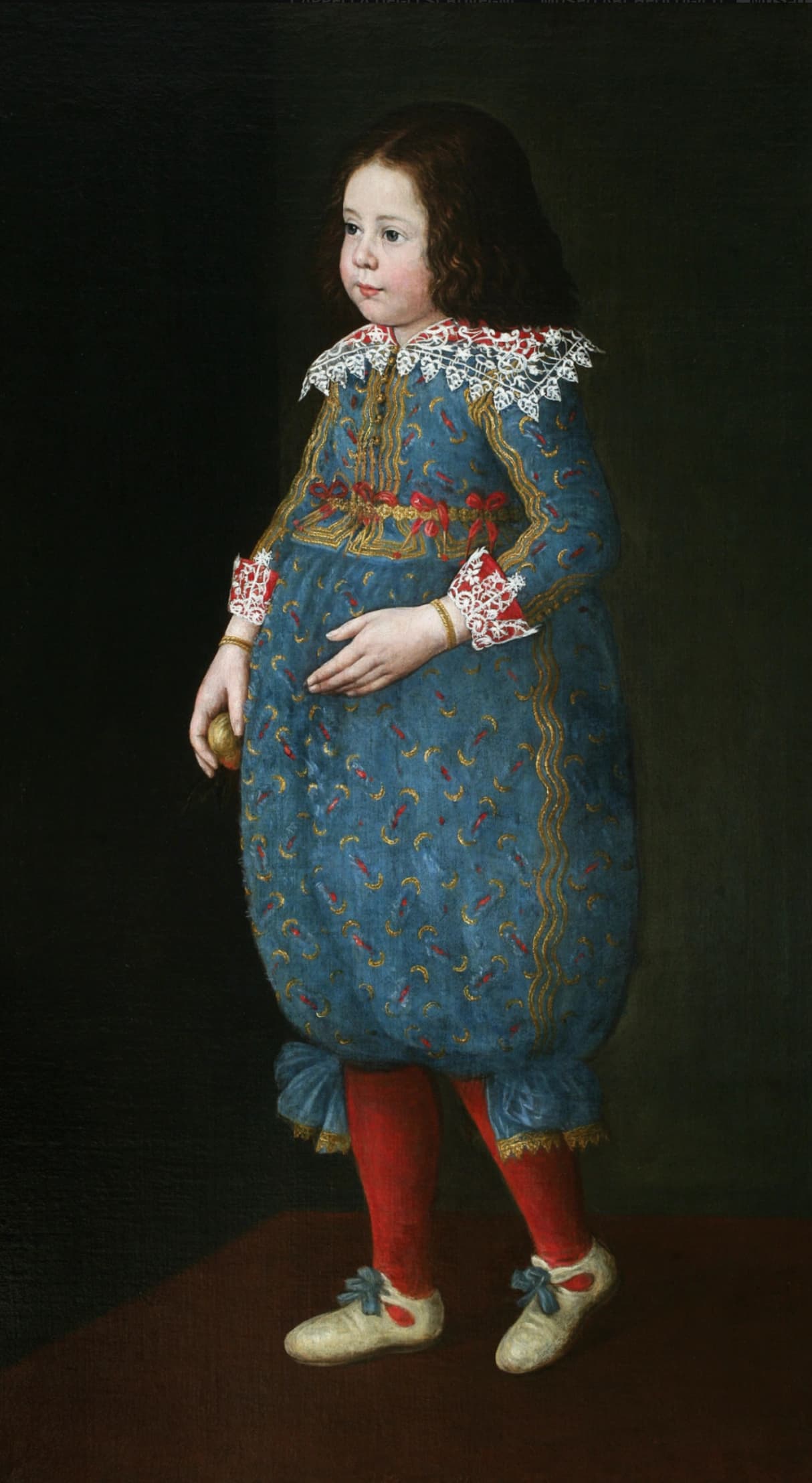 Chiara Varotari, Ritratto di fanciullo, XVII sec., olio su tela, 122 x 70 cm, Musei civici di Padova. © Musei Civici di Padova