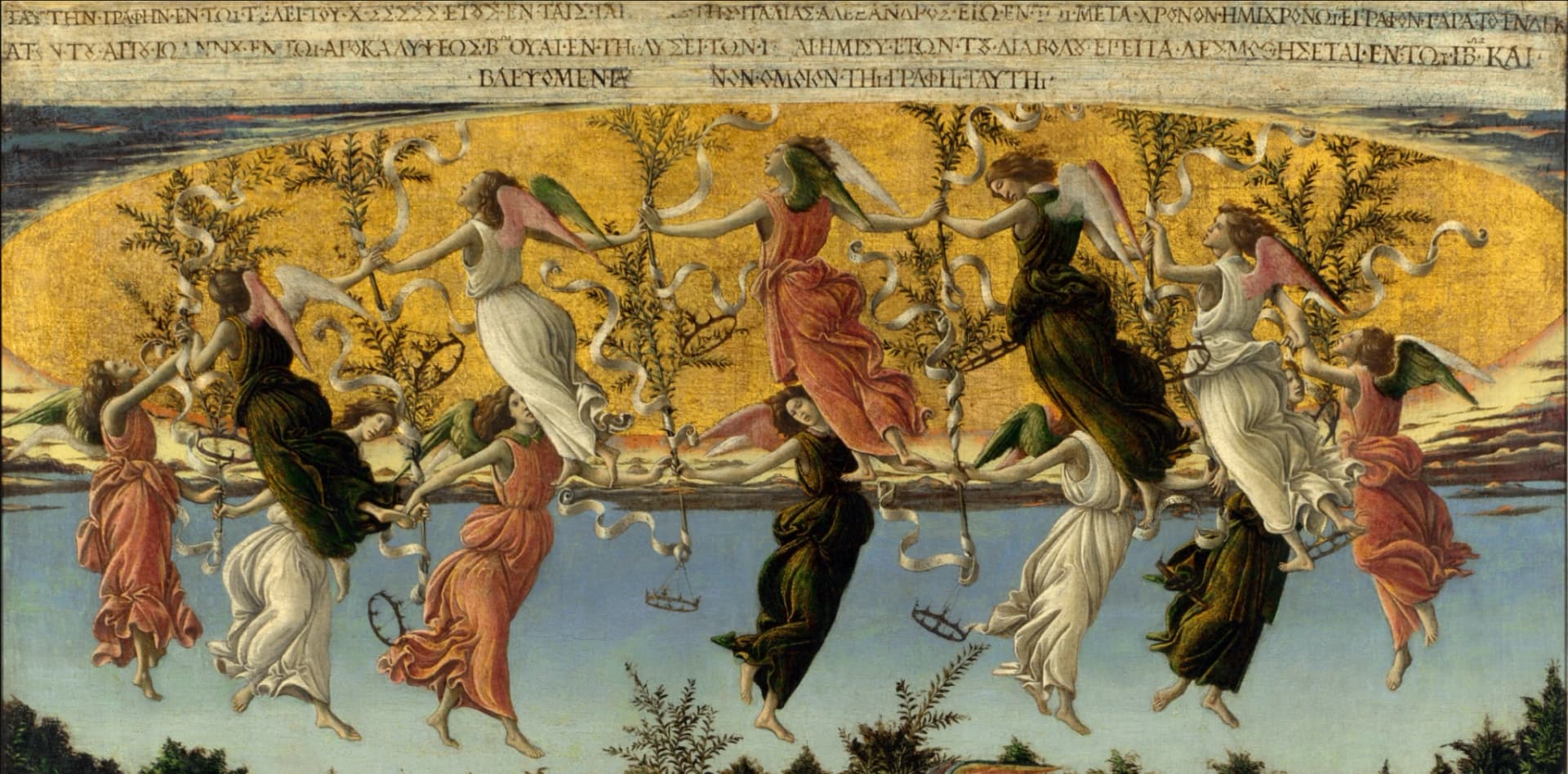 La Natività Mistica di Sandro Botticelli