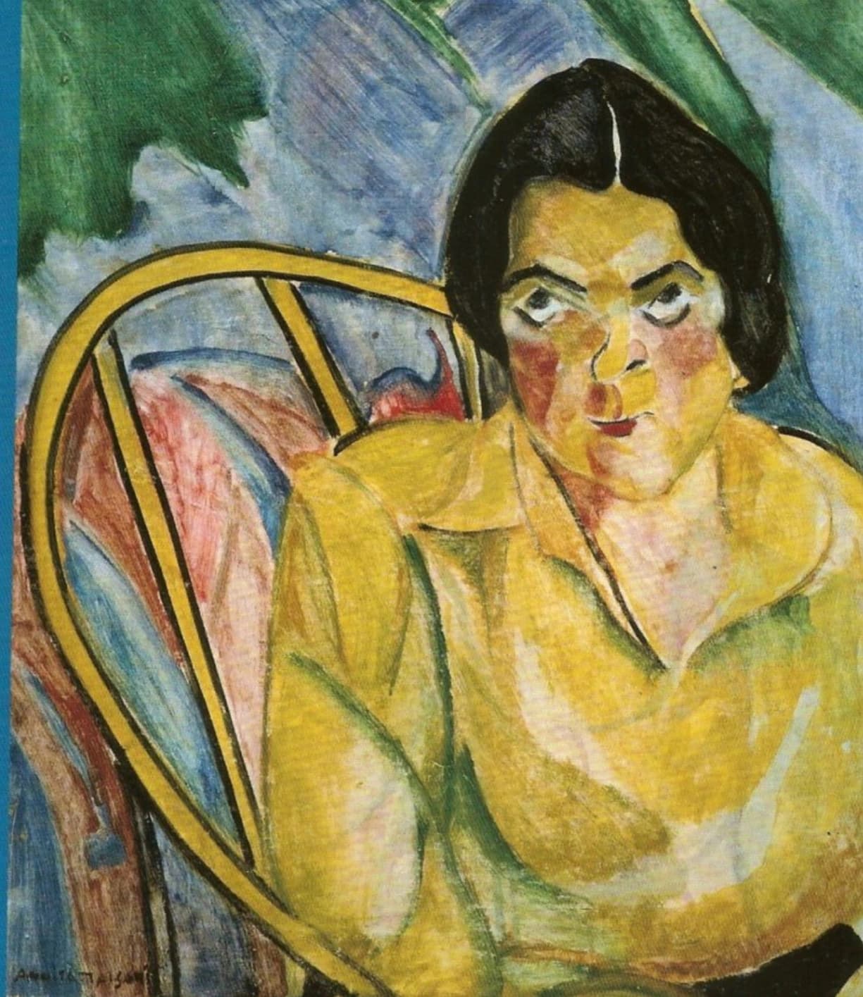 Anita Malfatti, La Matta, 1915, Museum of Contemporary Art of University of São Paulo, Brazil.