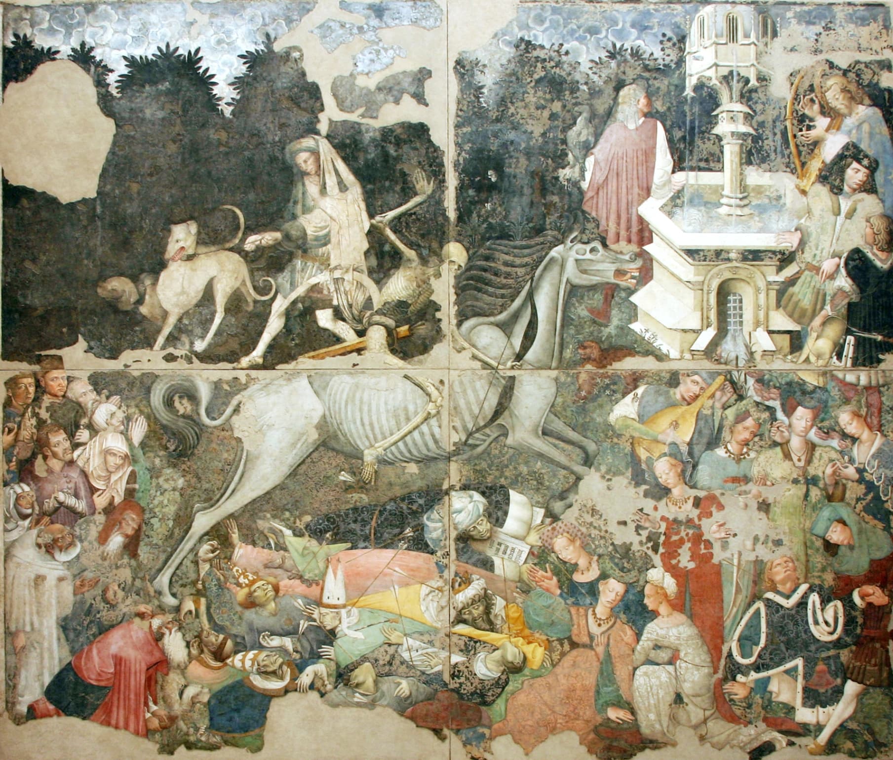 Anonimo, Trionfo della morte, Palazzo Abatellis, Palermo.