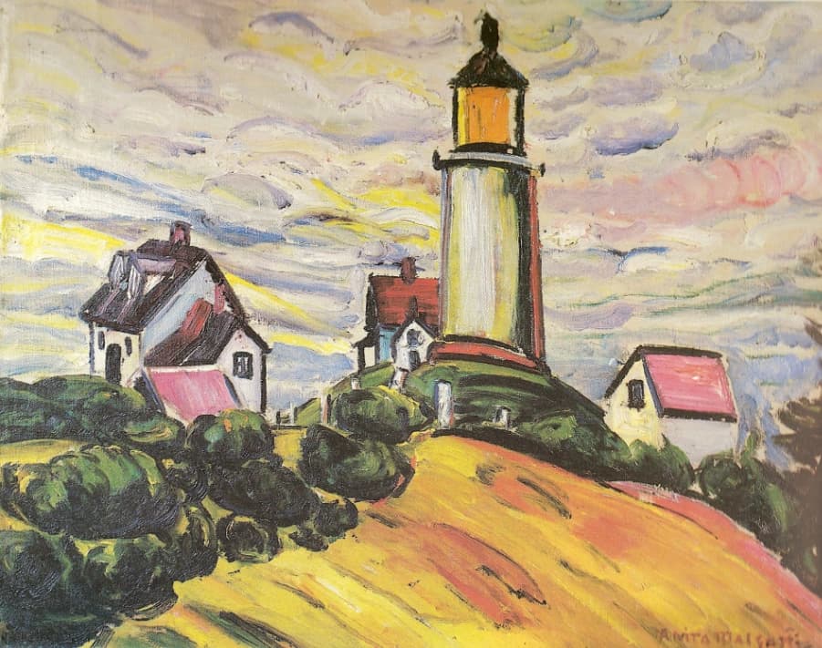 Anita Malfatti, Il faro, 1915, olio su tela, collezione privata © Anita Malfatti
