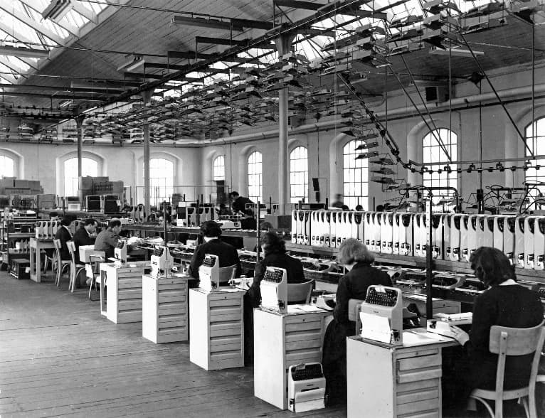 Stabilimento industriale Olivetti © Archivio Storico Olivetti