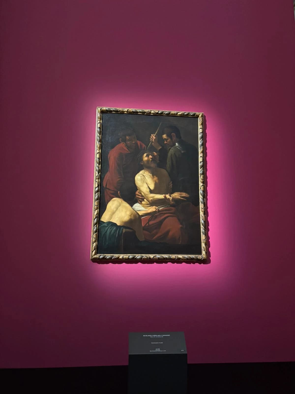 Michelangelo Merisi detto Caravaggio, Incoronazione di Spine, 1602-1603 circa, olio su tela, 125 × 178 cm, Galleria di Palazzo degli Alberti, Prato.