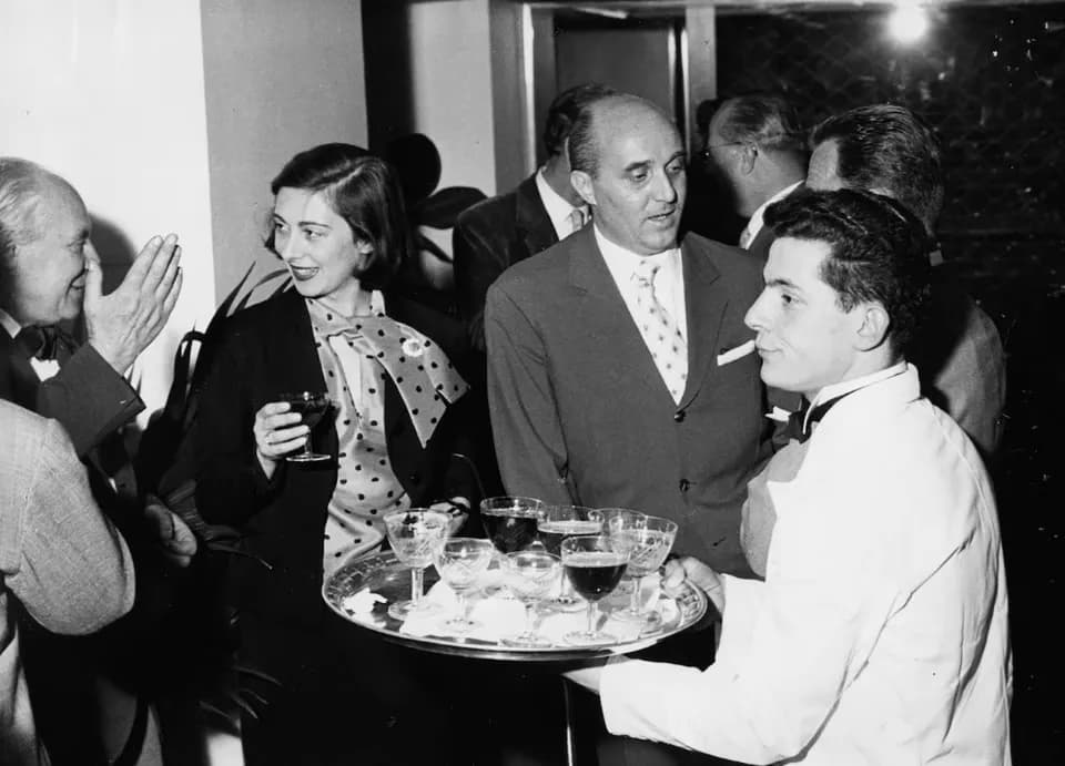 Cini Boeri e Giò Ponti, 1954.
