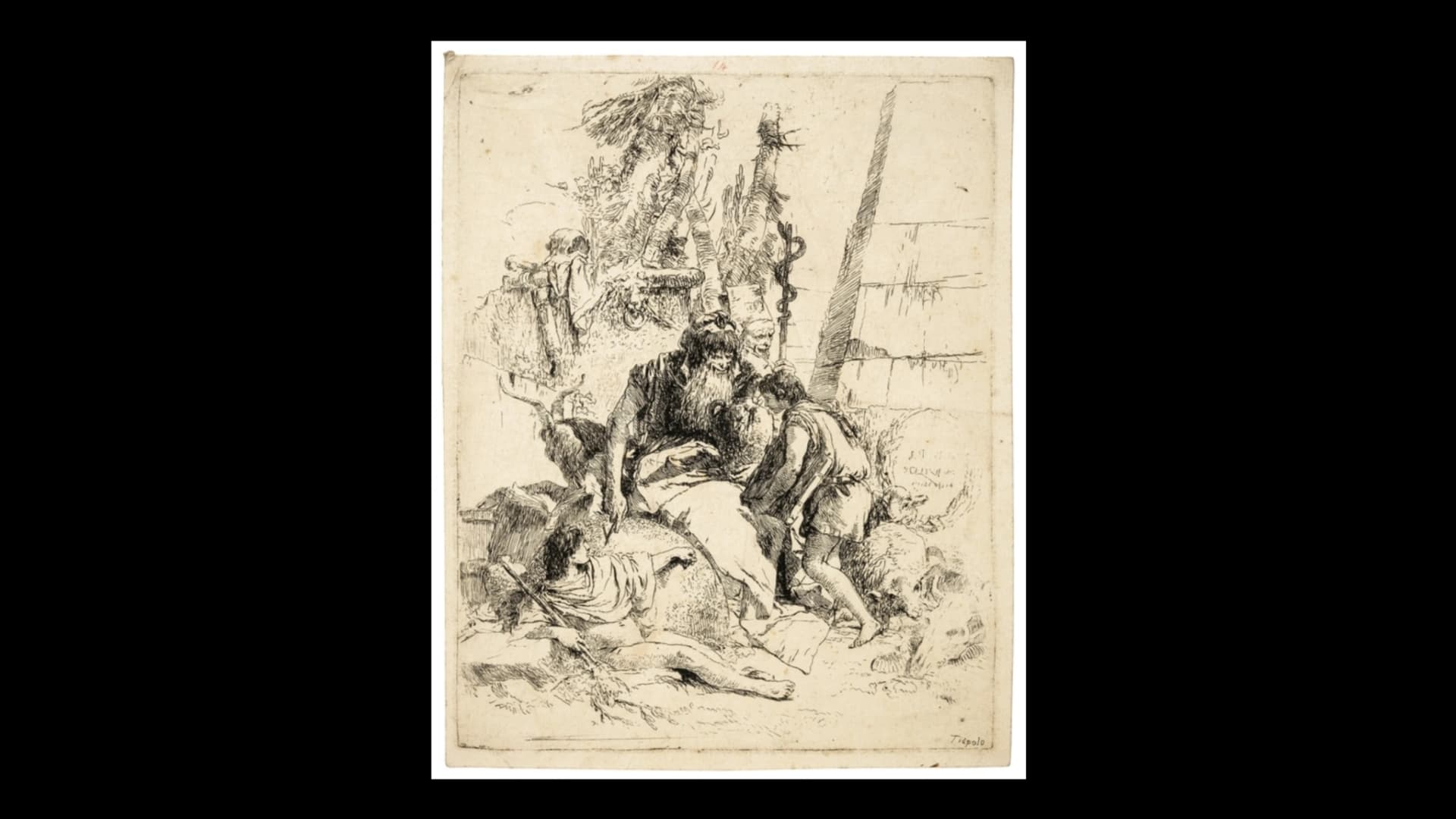 Jacob Cornelisz van Oostsanen, Saul e la Strega di Endor, 1526, olio su tavola, 85.5 cm x 122.8 cm, Rijksmuseum, Amsterdam.