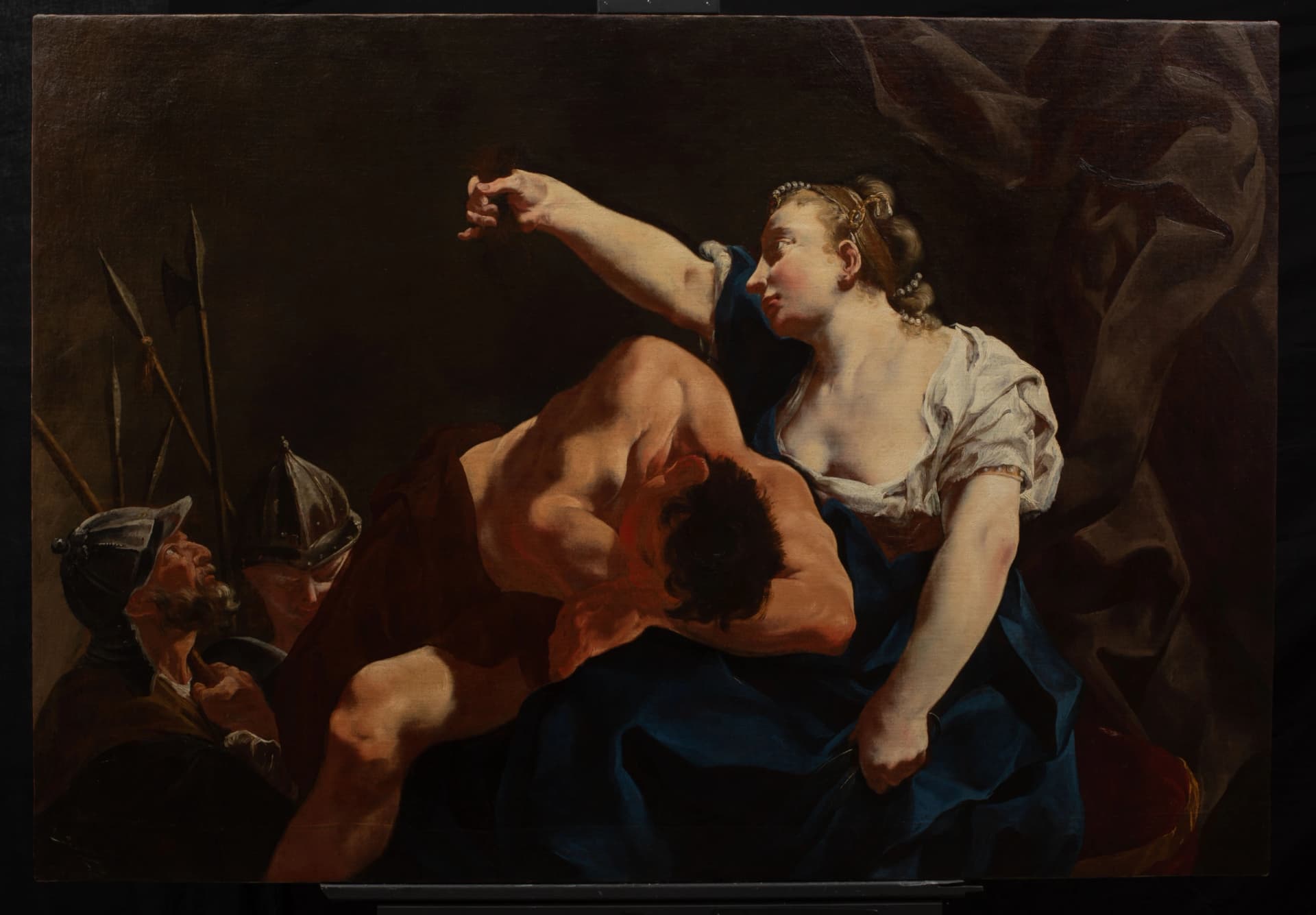 Giulia Lama, Sansone e Dalila, 1725-1730 circa, Gallerie dell'Accademia, Venezia.
