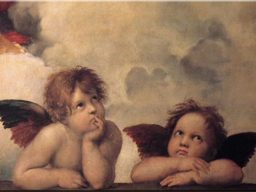 Quando la moda italiana ha scelto come simbolo gli angioletti di Raffaello Sanzio