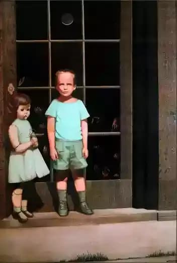 Bill Stoneham ,The Hands Resist Him, 1972, Perception Gallery di Grand Rapids, Michigan.