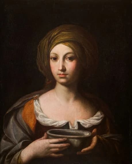 Ginevra Cantofoli, Giovane donna con turbante, prima metà XVII secolo, olio su tela, 76 x 59 cm, collezione privata.