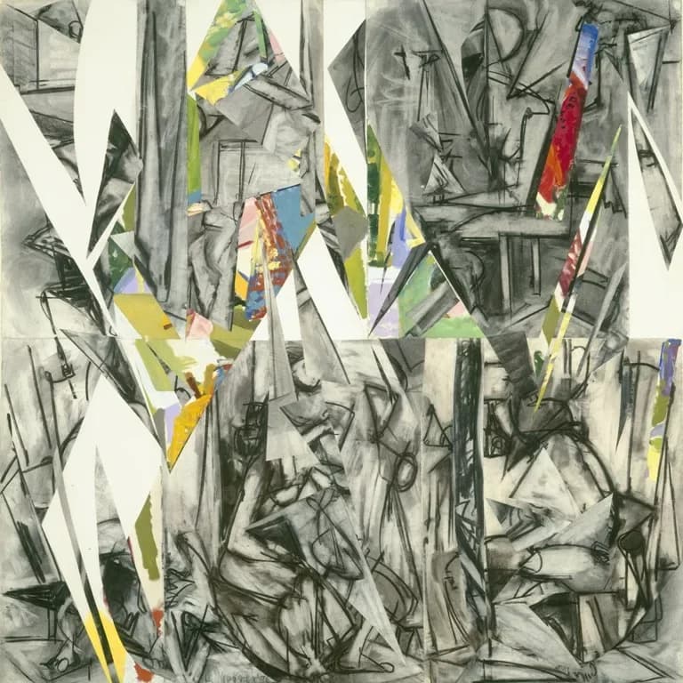 Lee Krasner, Imperative, 1976 © The Pollock-Krasner Foundation. Courtesy National Gallery of Art, Washington D.C.