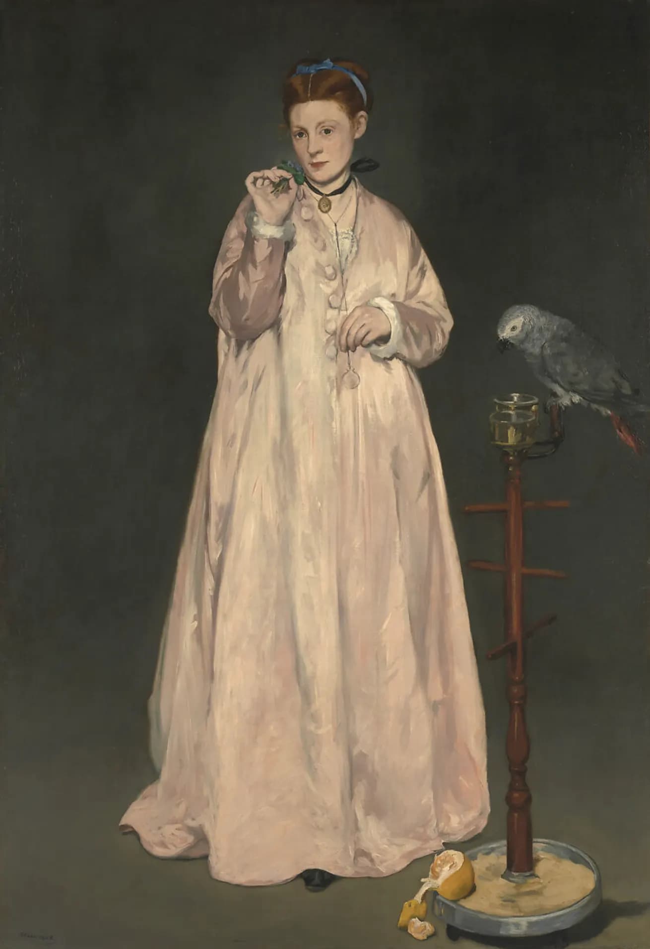 Édouard Manet, Giovane donna, 1866, olio su tela, 185,1 x 128,6 cm, The Metropolitan Museum of Art, New York.