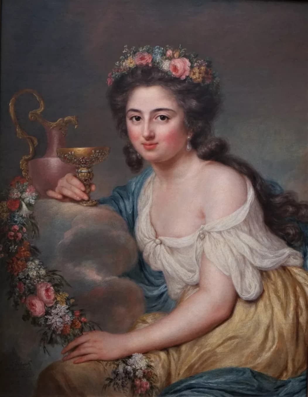 Anna Dorothea Therbusch, Ritratto di Henriette Herz, 1778, olio su tela, 77,5 x 62 cm, Alte Nationalgalerie, Berlino. © Andres Kilger